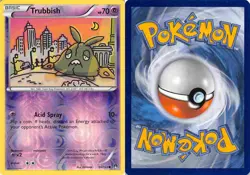 Trubbish 56/122 Common BREAKpoint Pokemon LP - Image 3