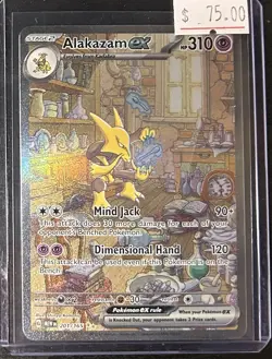 Alakazam ex 201/165 - SV: Scarlet & Violet 151 - SIR - Pokemon TCG - NM - Image 1