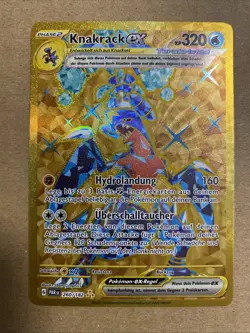 Knakrack Ex Ultra Rare | Paradoxrift | #260 | Gold | Chase | Pokemon TCG | DE - Image 1