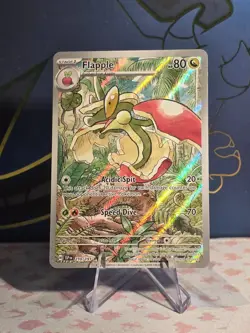 Pokemon TCG Flapple 210/191 Scarlet/Violet Surging Sparks Illustration Rare - Image 1