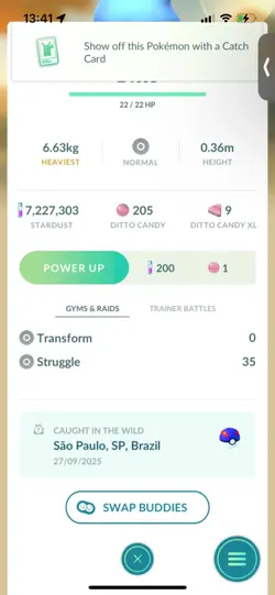 Pokemon Go Shiny Ditto - Image 2