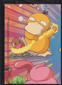 Topps Pokemon Pikachu #25 8 of 10 Animation Series 2 2000 GD - Image 2