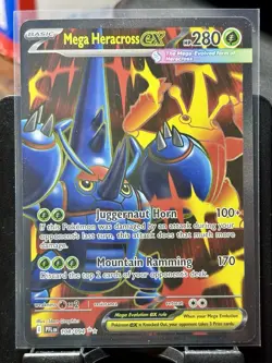 Mega Heracross ex - Pokemon TCG - Phantasmal Flames - 108/094 - ULTRA RARE ~ NM - Image 2