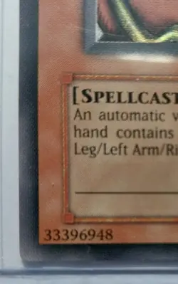 Exodia the Forbidden One LOB-124 The Legend of Blue Eyes White Dragon Unlimited - Image 4