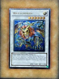 Yugioh Wattchimera DREV-EN044 Ultimate Rare NM - Image 1