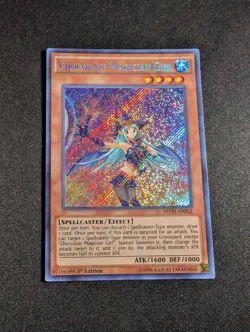 Yugioh - Chocolate Magician Girl MVP1-ENS52 1st Secret Rare NM - Image 1