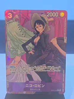 One Piece Nico Robin Alternate Art EB02-036 Japanese - Image 1