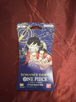 One Piece CCG Romance Dawn Booster Pack Card Game - 12 Cards per Pack, 26... 811039038229 - Image 1