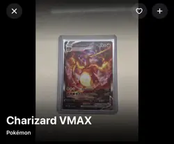 Pokemon TCG Charizard VMAX SWSH261 Black Star Promos Holo Card NM Condition - Image 1