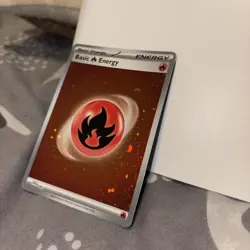 Pokemon TCG - Fire Energy Holo - SVE EN 002 Scarlet & Violet 151 - NM Card - Image 1