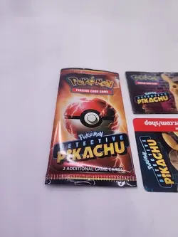 Pokemon Detective Pikachu Empty Booster Pack - No Cards! - Image 2