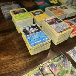 Pokemon Card Lot 1000+ COMPLETE PLAYER SET - VMAX/V/GX, Holos, Sleeves & Dice - Image 5