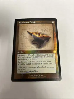 Semblance Anvil Schematic Foil Card #115 MTG LP - Image 1