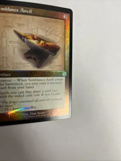 Semblance Anvil Schematic Foil Card #115 MTG LP - Image 2