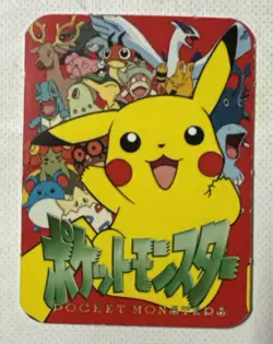 Pokemon, Mini Playing Card, 2 Of Hearts, Magmar/Pinsir, Please Read Details - Image 2