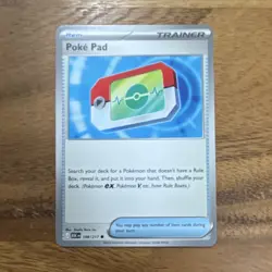 Pokemon Poke Pad Trainer-Item Card 198/217 English Ascended Heroes - Image 1