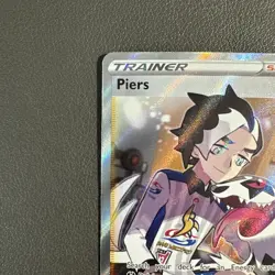 Piers - 069/072 - Pokemon Shining Fates Sword & Shield Full Art Rare Card NM - Image 3