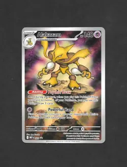 Alakazam 009 MEP - Mega Evolutions Black Star Promo Holo Pokemon Card TCG MM - Image 1