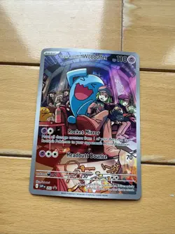 Team Rocket's Wobbuffet 203 Sv: Scarlet & Violet Promo Cards Holo - Image 1