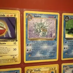 Pokemon TCG WOTC Bundle x 9 Cards Base Set 1999 Vintage uncommon - Image 3