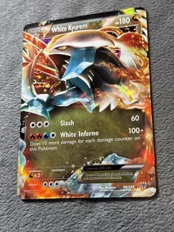 White Kyurem Ex 96/135 Plasma Storm Rare Pokemon Card - Image 2