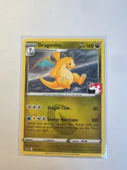 Dragonite Pokemon Prize Pack Series 3 Promo Pokemon Card NM/LP Play Stamp - Image 1