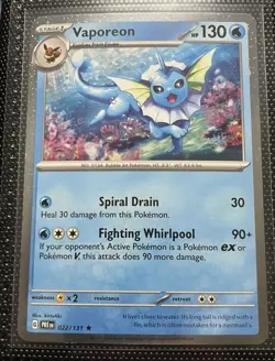 Prismatic Evolutions Cosmos Promo Cards Costco Mini Tin Set + Cosmos Eevee! Mint - Image 2