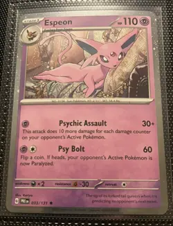 Prismatic Evolutions Cosmos Promo Cards Costco Mini Tin Set + Cosmos Eevee! Mint - Image 5