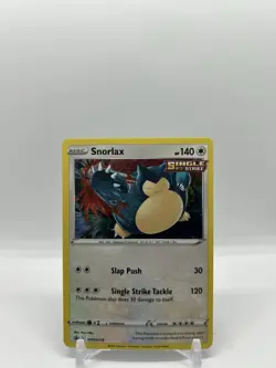 Snorlax SWSH119 SWSH: Sword & Shield Promo Cards Holo Near Mint Minus - Image 1