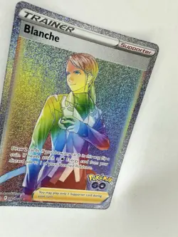 Blanche (Secret) Secret Rare Pokemon GO 082/078 - Pokemon Card - See Photos!! - Image 4
