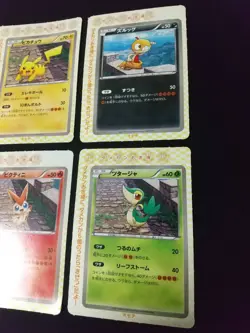 2011 Pokemon Teach Set of 6 Pokemon Card Game Japanese BW Promo Pikachu Victini - Image 4