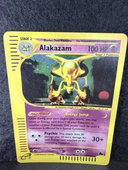 Alakazam H1/H32 Skyridge Holo Rare Pokemon Card - Image 3