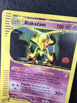 Alakazam H1/H32 Skyridge Holo Rare Pokemon Card - Image 5