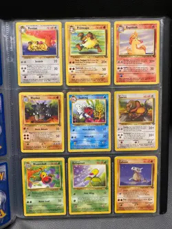 Jungle Set Complete Common and Uncommon 1999 Pokemon Cards Bundle No Duplicates - Image 3
