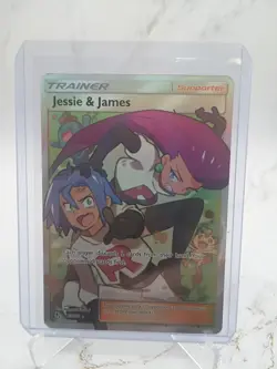 Jessie and James Full Art Hidden Fates Card 68/68 - Image 1