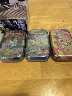 Pokemon TCG Assorted Mini Tins Lot of 6 New Sealed Booster Packs - Image 3