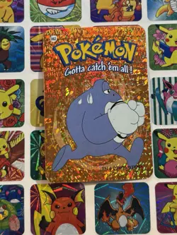 Pokemon 151 Vintage Pocket Monsters Vending HOLO Prism Sticker 2000 Nintendo - Image 1