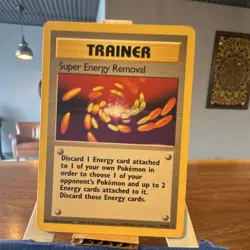 Wizards of the Coast Pokemon Super Energy Removal Base Set 79/102 Rare 1999 TCG - Image 1