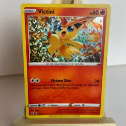 Victini 5/15 McDonald's Promos 2022 Holo Rare Pokemon Moderate Play+ - Image 1