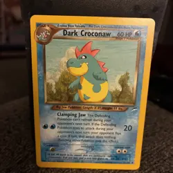 DARK CROCONAW 32/105 UNCOMMON NEO DESTINY POKEMON NM - Image 1
