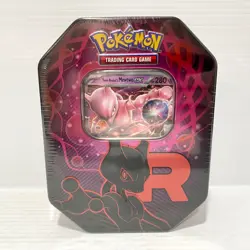 Team Rocket Tin Mewtwo EX - Pokemon Scarlet & Violet - Sealed Box - Image 1