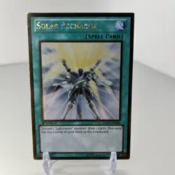 Solar Recharge PGLD-EN046 Gold Rare 1st Edition YuGiOh NM - Image 1