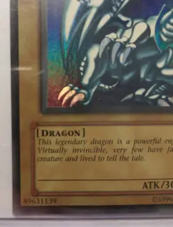 Yu-Gi-Oh! Blue-Eyes White Dragon Ultra Rare Holo SDK-001 Kaiba Lightly Played - Image 5