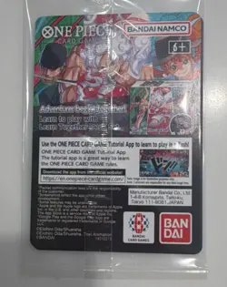 Bandai One Piece Card Game Monkey.D.Luffy Promo Holo US Voyage P-055 - Image 2