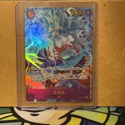 One Piece card OP15-118 SEC Enel Parallel Japanese Adventure on KAMI's Island - Image 1