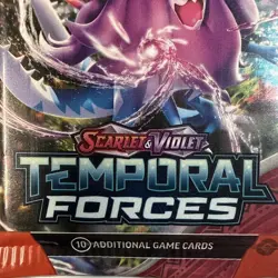 Pokemon Temporal Forces Scarlet & Violet Booster Pack - SV05 - 10 Cards - Sealed - Image 4