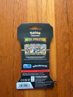 Pokemon Mega Evolution Booster Pack - 10 Cards / Pack SEALED - Cover Art correct - Image 2
