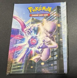 Pokemon TCG Ultrapro 4 Pocket Card Binder 2012 Mewtwo Regigias - Used Excellent - Image 1
