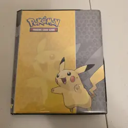 Pokemon Pikachu Ultra Pro Binder With 8 Cards - Image 1