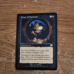 Cover of Darkness - Heavy Play MTG Onslaught - Image 1